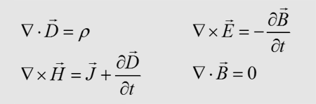 Maxwell´s equations (1865).