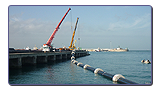 Underwater pipeline for desalination plant in Ceuta